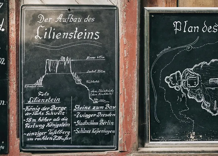 公寓 In Ruhiger Lage Am Wanderweg Zum Lilienstein